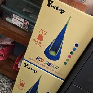 Y-Stop Pod Swing for Kids